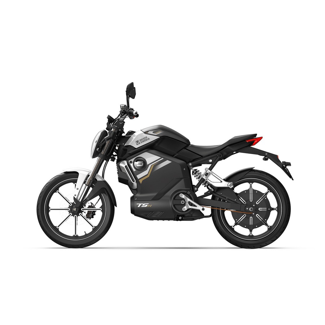 Электромотоцикл WHITE SIBERIA SUPER SOCO TSX фото
