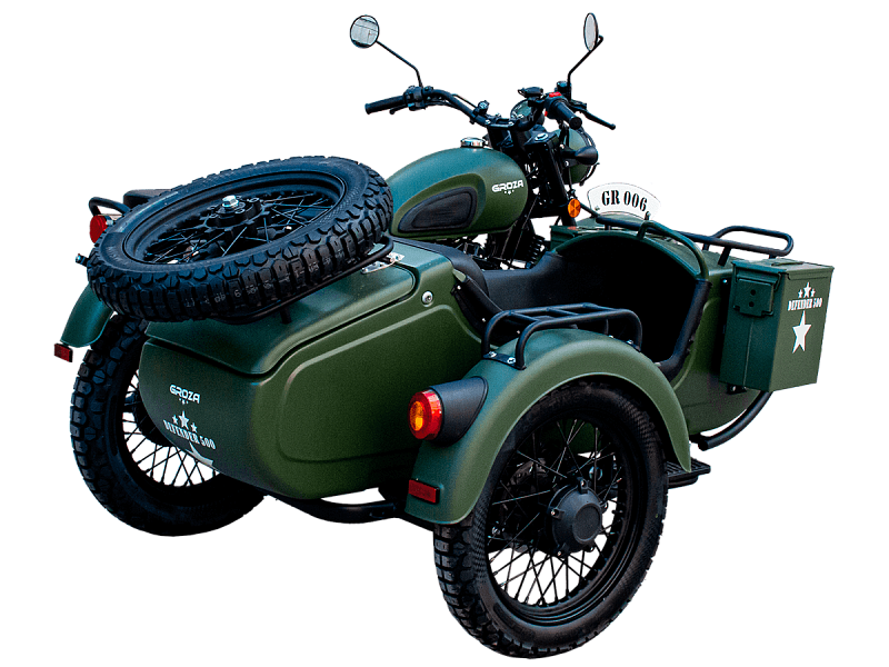 Мотоцикл с коляской GROZA DEFENDER 500 (4T EFI) (2023 г.) фото