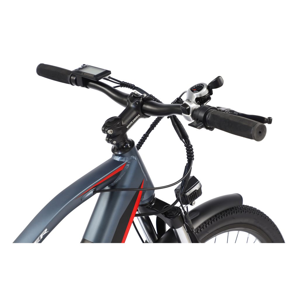 Электровелосипед WHITE SIBERIA CAMRY ALLROAD 500W ( матовый черный) (МР) фото