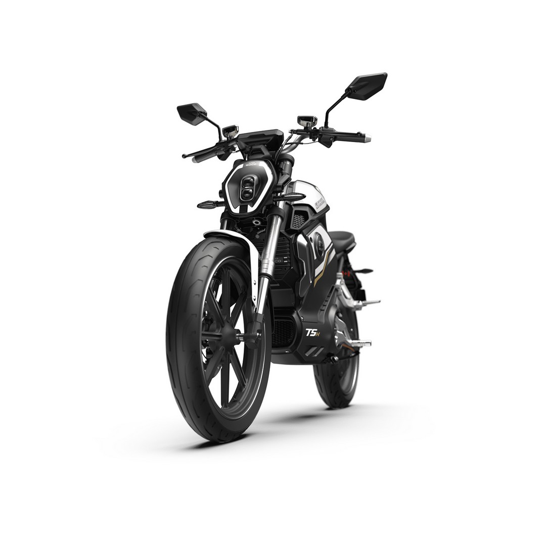 Электромотоцикл WHITE SIBERIA SUPER SOCO TSX фото