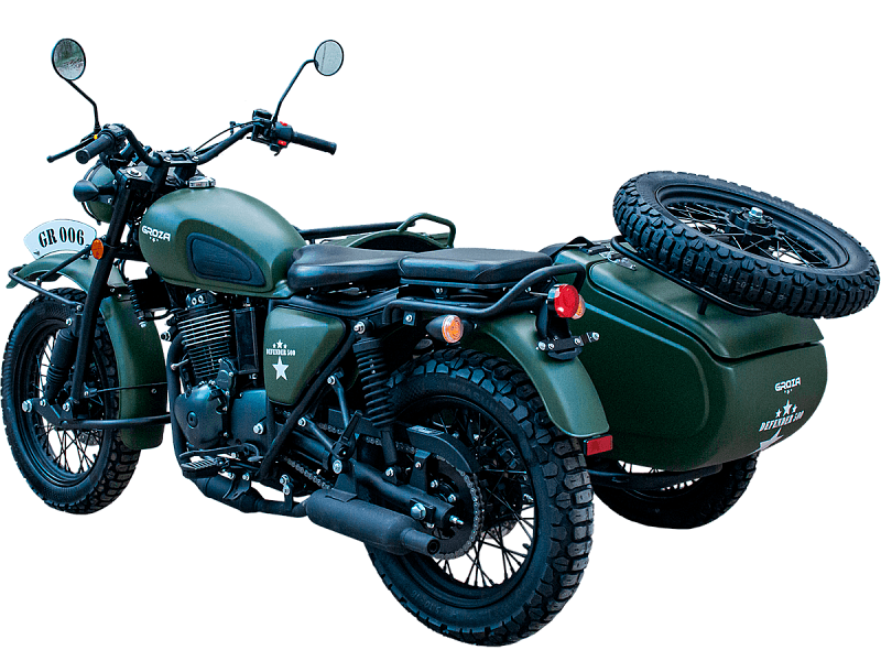 Мотоцикл с коляской GROZA DEFENDER 500 (4T EFI) (2023 г.) фото
