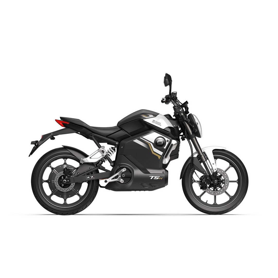 Электромотоцикл WHITE SIBERIA SUPER SOCO TSX фото