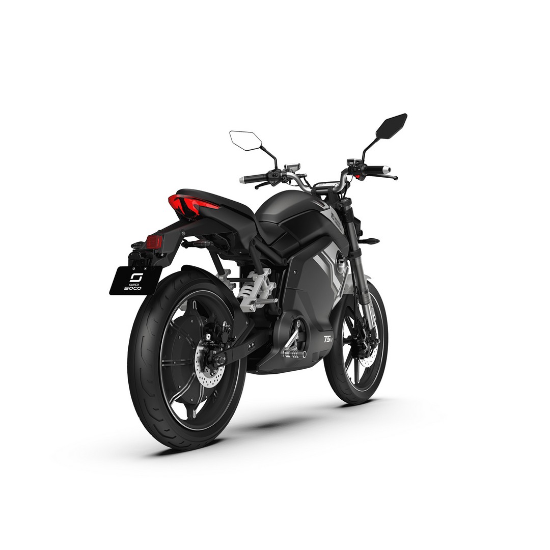 Электромотоцикл WHITE SIBERIA SUPER SOCO TSX фото