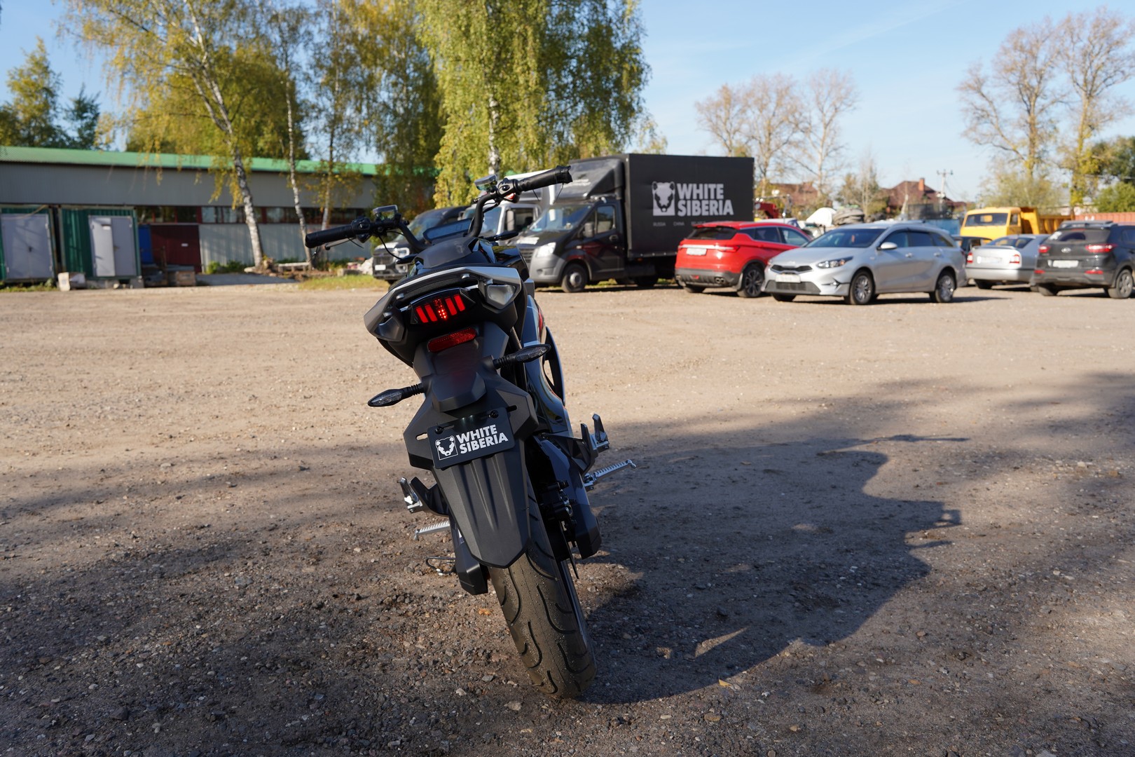 Электромотоцикл WHITE SIBERIA SUPER SOCO TS STREET HUNTER PRO (Черный)(У)218-WS200 фото