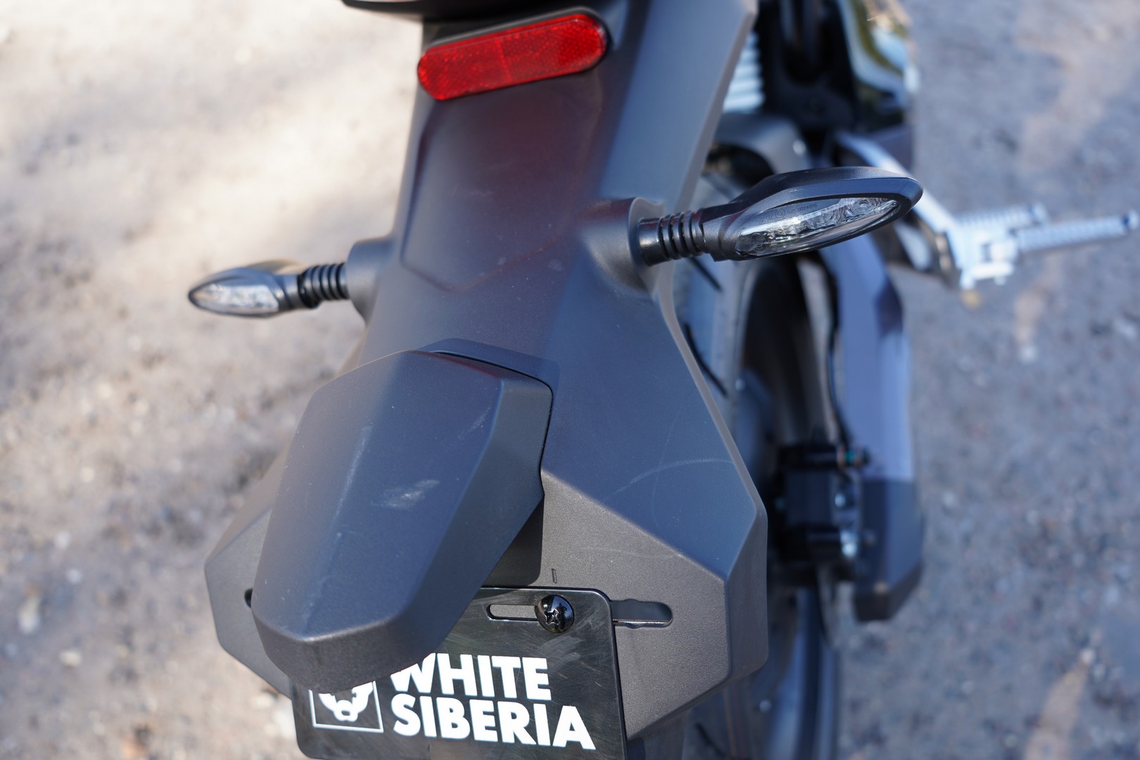 Электромотоцикл WHITE SIBERIA SUPER SOCO TS STREET HUNTER PRO (Черный)(У)219-014 фото