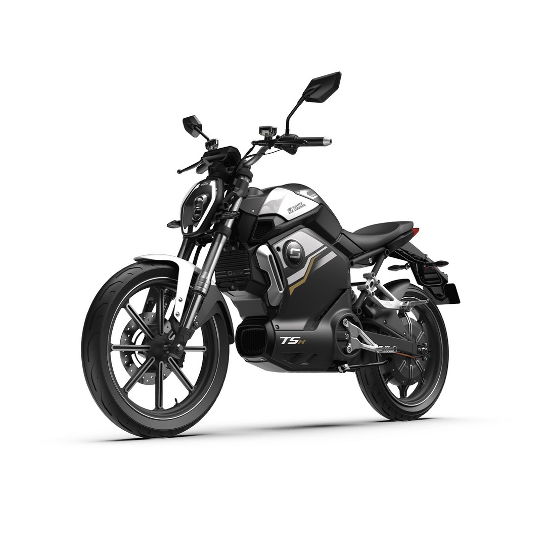 Электромотоцикл WHITE SIBERIA SUPER SOCO TSX фото