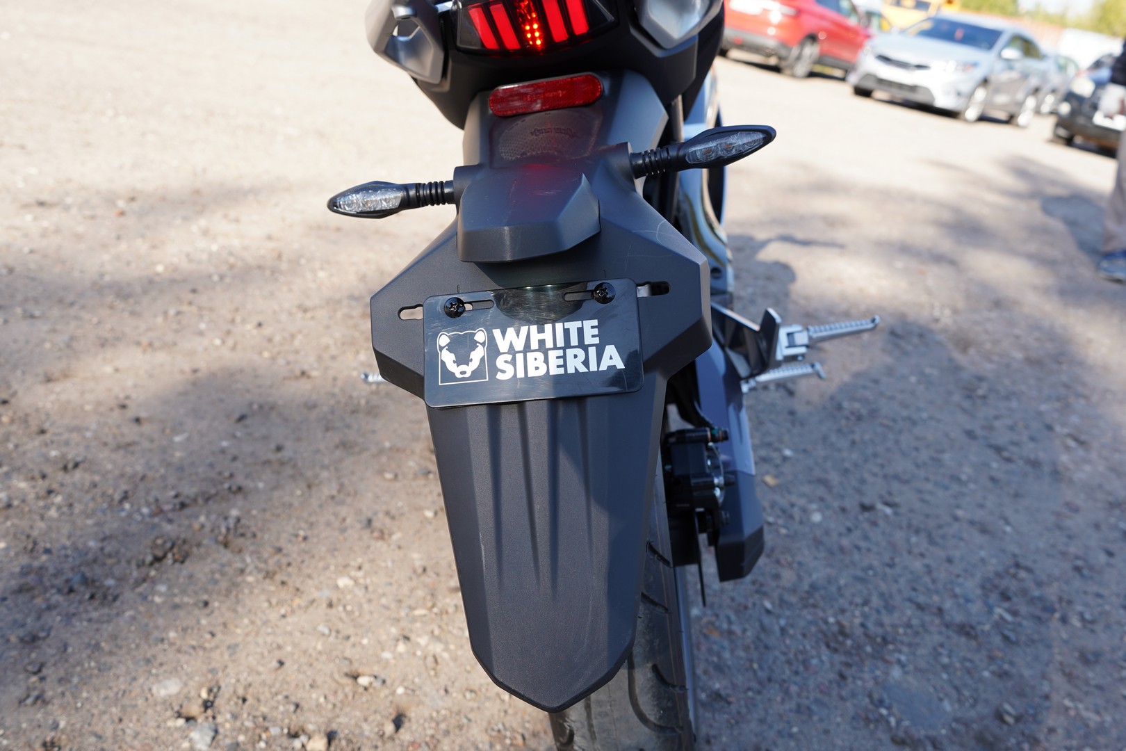 Электромотоцикл WHITE SIBERIA SUPER SOCO TS STREET HUNTER PRO (Черный)(У)219-014 фото