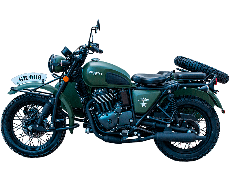 Мотоцикл с коляской GROZA DEFENDER 500 (4T EFI) (2023 г.) фото